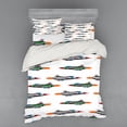 thumbnail image 2 of Ambesonne Colorful Bedding Set 3 Pcs, Jets Aviation Design, Twin XL, Multicolor, 2 of 3