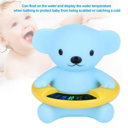 FAGINEY 2 Types Baby Infant Bath Tub Thermometer Shower Water Temperature Tester Toy, Water Temperature Tester, Baby Bath