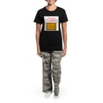 thumbnail image 4 of CafePress - Mahjong Women's Dark Pajamas - Women's Short Sleeve Print T-Shirt and Pants Dark Cotton Pajama Set, 4 of 7