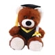 thumbnail image 3 of Oso de peluche de búho de graduación con birrete de toga Oso de peluche de graduación oso café, 3 of 9