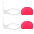 thumbnail image 4 of 2pcs Acrílico Softbol Soportes Soportes Béisbol Racks Ball Pantalla Balls, 4 of 7