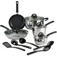 thumbnail image 1 of 14 Pc Everyday SS Tri-Ply Base Set, 1 of 8