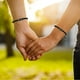 thumbnail image 3 of KAKOWELY Pulseras con iniciales, pulsera trenzada ajustable, pulseras de amistad para parejas, 3 of 5
