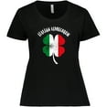 thumbnail image 3 of Inktastic Italian Leprechaun Women's Plus Size T-Shirt, 3 of 5