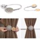 thumbnail image 5 of 2 uds. de lujo, cortina magnética de cristal, soporte de hebilla de retrete decorativo, naranja Feliz Sencillez, 5 of 5