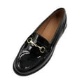 thumbnail image 1 of Where's That From Mocassins à Bout Rond pour Femmes Cielo en Similicuir à Barre Métallique, 1 of 5