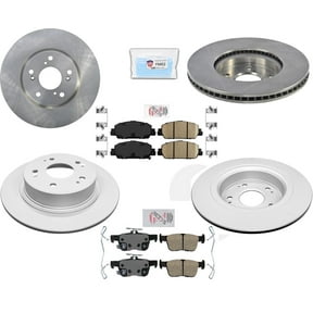 Fleet Off Road Duty Disc Brake Rotors Brake Pads For Ford F150 4Wheel