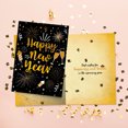 thumbnail image 2 of Tree-Free Greetings New Year Greeting Card 12 Pack, 100% Recycled Paper, 5x7, New Year Celebration (HP60662), 2 of 6