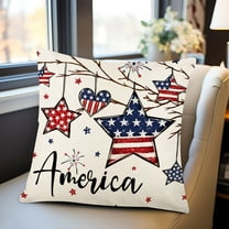 Throw Pillow Covers Decorative 18 X 18 Independence Day Throw Pillowcase Cover High Definition Printed Throw Pillowcase Cover Fmlxio Deal of The Week