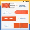 thumbnail image 2 of Baseball Belt Softball Belt Adjustable, Elastic Baseball Uniform Belt Youth and Adult Sizes, 2 of 6