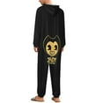 thumbnail image 3 of Bendy And The Ink Machine Unisex Onesie Pajamas Zipper Jumpsuit Hooded One Piece Sleepwear for Family Mens Womens, 3 of 8
