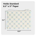 thumbnail image 3 of U Brands Fashion Hanging File Folders, Set of 6, Geo Oasis, Letter Size, 3 of 6