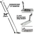 thumbnail image 2 of GoSports GoSports GS1 Tour Golf Putter Right-Handed Blade, 34", 2 of 6