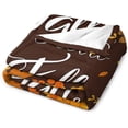 thumbnail image 5 of Fall Throw Blanket Fall Decor Blanket Autumn Pumpkin Leaves Farmhouse Truck Flannel Fleece Throw Blanket for Couch Super Warm Cozy Plush Lightweight Seasonal Bedding Blanket for Kids Adults 40"x50", 5 of 6