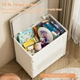 thumbnail image 5 of Rolling Laundry Hamper With Lid, 123L Large Capacity Clothes Hampers for Laundry, 5 of 8