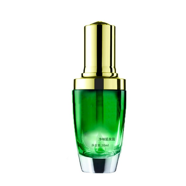 Desodorante en aerosol para axilas con aroma duradero que previene la transpiración, 30 ml, para mujeres y hombres, botella verde.
