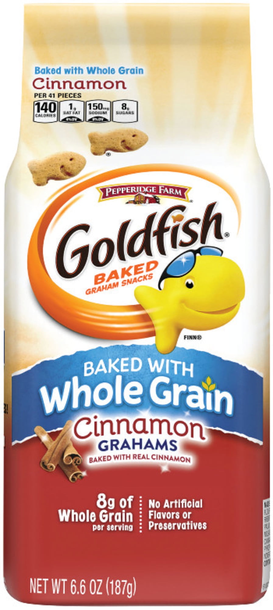 Pepperidge Farm Goldfish Baked with Whole Grain Cinnamon Graham