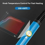 Electric Soldering Iron Kit, 60W Adjustable Temperature Digital Display Repair Soldering Tool Electronic Welding Small Tool Kit