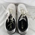 thumbnail image 4 of New Balance Mens 2004 NBG2004 White Golf Cleats Shoes Size 11 Black Red, 4 of 6