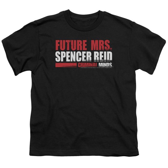 Criminal Minds Future Bride Youth 18/1 T-Shirt Black