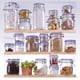 thumbnail image 3 of Frascos de vidrio para almacenamiento de alimentos Bormioli Rocco Fido 1,5 L (paquete de 2), 3 of 8