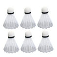 thumbnail image 4 of YSNOOWE 12Pcs Plastic Shuttlecocks for Badminton Outdoor Indoor Use White Durable Design, 4 of 7