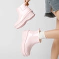 thumbnail image 6 of Rain Boots Women,Durable Rain Shoes Thick Sole Footwear Rainy Days Outdoor Activities Comfortable Design,Womens Rain Boots,Pink,9, 6 of 9