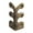 Bronze, variant on Yellow Vintage Metal Corner Protectors, Decorative Socket Corner Guards For Wall Protection, Home And Office Use, Metal Material, Decorative And Functional