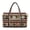 American Tribal Geometric, variant on Retro Peony Flower Print Travel Duffels for Women Men Quilted Duffel Bag with Zipper Pockets Lightweight Weekender Oveinight Bag Luggage Bag Womens Hospital Bags