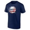 thumbnail image 2 of Men's Navy Buffalo Sabres Banner Wave Logo T-Shirt, 2 of 3