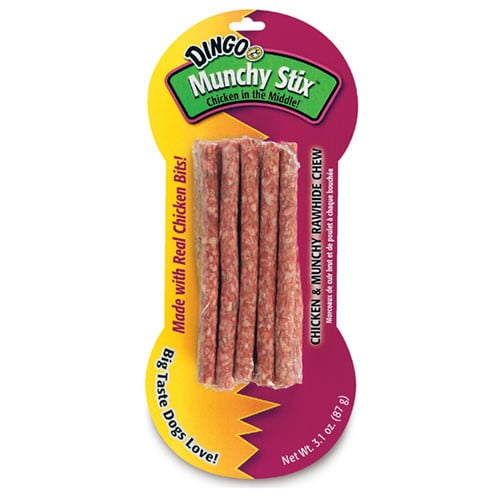 Dingo Munchy Stix Dog Treats, 10 Ct