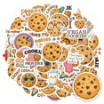 thumbnail image 5 of 35pcs Cute Cookie Stickers Baking Children Stickers Fun PVC Kids Stickers for Laptop Suitcase Phone, 5 of 9