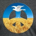 thumbnail image 3 of CafePress - Peace In Ukraine Men's Deluxe T Shirt - Mens Tri-blend T-Shirt, 3 of 4