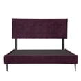 thumbnail image 2 of Base de Cama Slim Individual Dicasa Cabecera Catania Morada, 2 of 7
