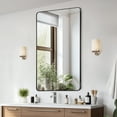 thumbnail image 1 of VEVOR Square Wall Mounted Mirror 28" x 60" Mirror with Aluminium Alloy Frame, 1 of 9