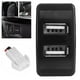 thumbnail image 4 of 2 Puertos USB Ligero DC 12V USB Portátil USB Transformador De Tamaño Compacto Muchos Dispositivos Móviles De Tableta Para Viajes, 4 of 8