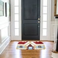 thumbnail image 4 of RuiJiao Clearance Christmas Faux Rug Bathroom Absorbent Non-Slip Foot Mat Sofa Bedside Rug Entryway Door Mat Gingerbread House Rug Gnome, 4 of 9