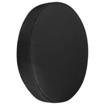 Soimiss Fabric Black Round Stool Cushion Cover Elastic Slipcover for Kitchen and Bar Seating