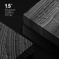 thumbnail image 4 of PixonSign Canvas Wall Art Rustic Black Paint Stroke Landscape Abstract Print Minimalism Contemporary Nordic Relax/Calm Artwork Decoration for Living Room, Bedroom, Office - 32"x48", 4 of 5