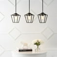 thumbnail image 2 of JONATHAN Y Grace 36.5" 3-Light Industrial Farmhouse Iron Linear LED Pendant, Oil Rubbed Bronze, 2 of 8