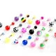 thumbnail image 2 of Guardurnaity 20 piezas mujeres hombres adultos lengua nariz bola acero inoxidable Barbell ombligo oreja pezón anillo decorativo decoración del Ropa, zapatos y accesorios Miscelánea Guardurnaity AP012055-00, 2 of 6