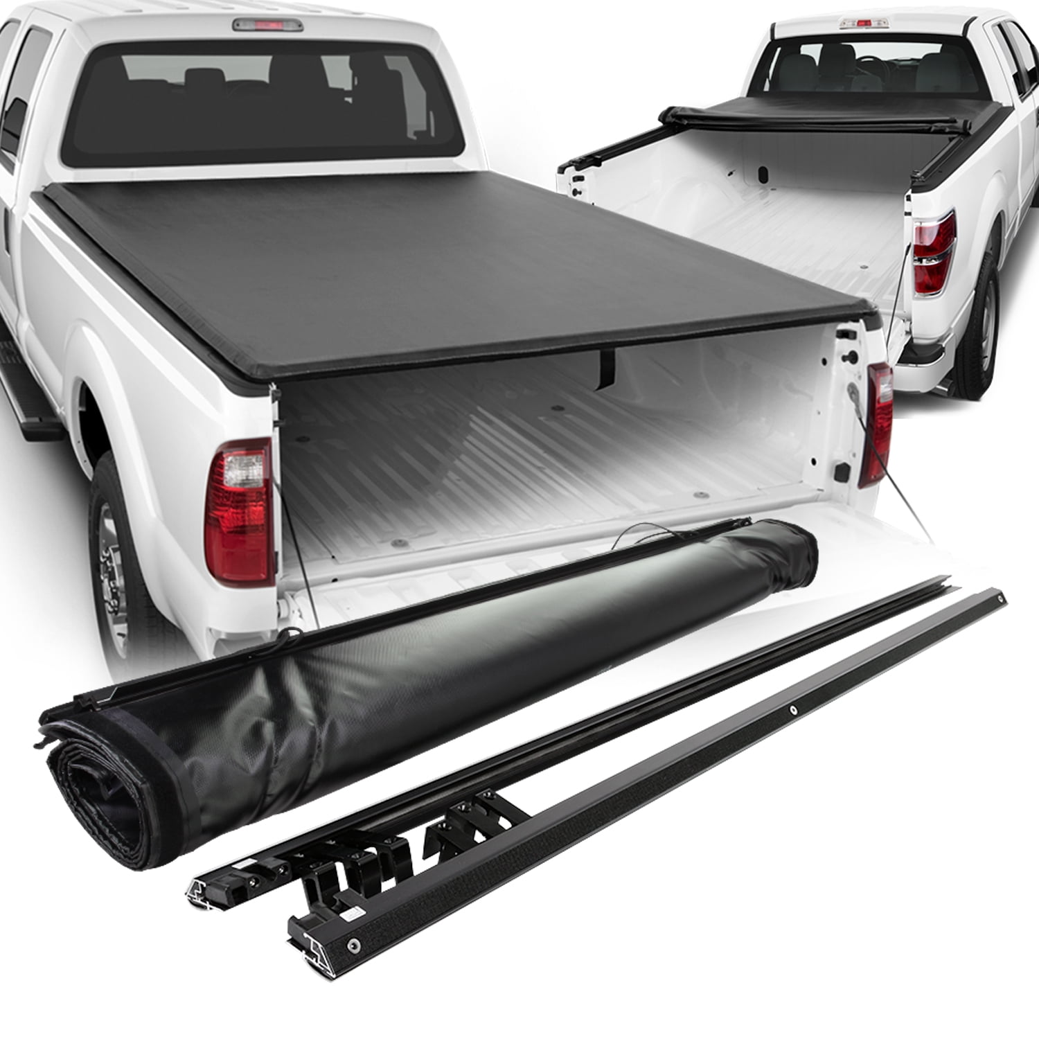 For 20042015 Ford F150 8Feet 96 Inches Styleside Bed Roll Up Tonneau