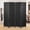 Black, variant on NiamVelo 4 Panel Wood Room Dividers Folding Privacy Screen Portable Screen Partition Wall Dividers for Home Office, White