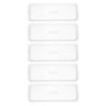 thumbnail image 1 of 5pcs Window Sill Plant Tray Planter Tray Planter Water Tray Shallow Rectangular Drip Tray Window Sill Flowerpot Tray Rectangular Plants Saucer, 1 of 9