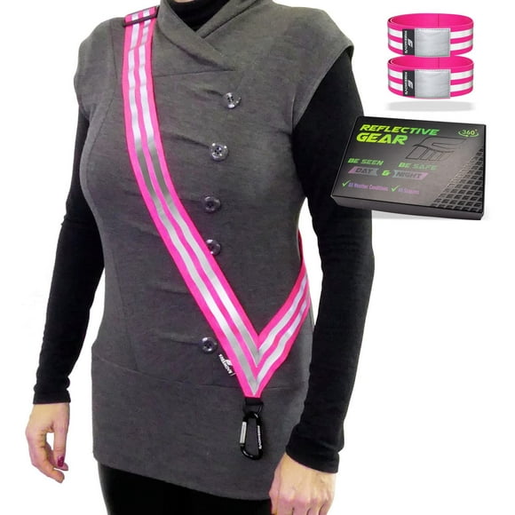 Faja reflectante FREEMOVE con brazaletes para mayor visibilidad