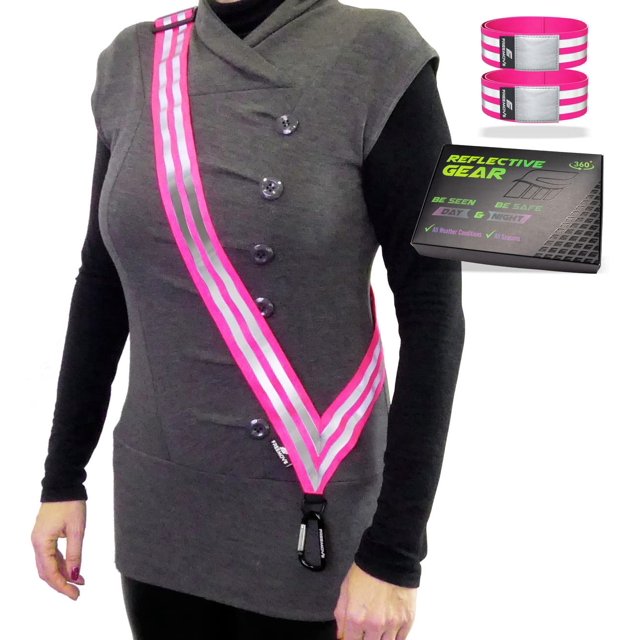 Faja reflectante FREEMOVE con brazaletes para mayor visibilidad