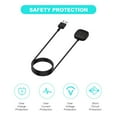 thumbnail image 5 of MYKOMI 1 Pack Compatible with Fitbit Charger Cable, 1m Replacement Charing for Fitbit Sense/Versa 4, Magnetic Base Fitbit Accessories, Portable USB Charger Cable for Fitbit Sense/Sense 2/Versa 3, 5 of 8