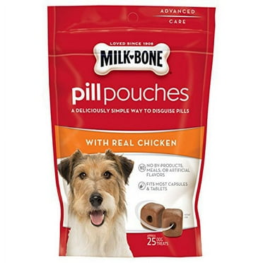 Milk-Bone Pill Pouches With Real Chicken, Dog Treats