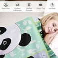 thumbnail image 3 of HENGT  Panda Blanket Panda Gifts for Girls Panda Throw Blanket for Couch Bed Sofa Panda Bear Gifts Panda Gifts for Women Kids Teens Birthday Gifts  Soft Cozy Plush Reversible Blanket, 3 of 6