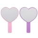 thumbnail image 1 of 2 espejos de maquillaje de mano en forma de corazón, hermosos espejos compactos portátiles., 1 of 7
